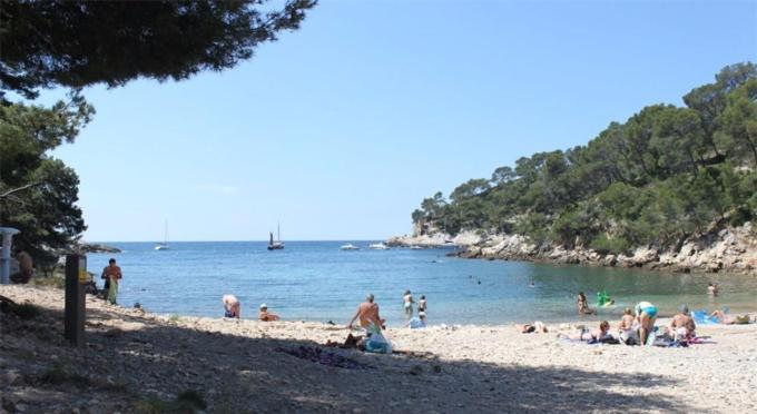 Apartmán Daniel Saint-Cyr-sur-Mer Exteriér fotografie